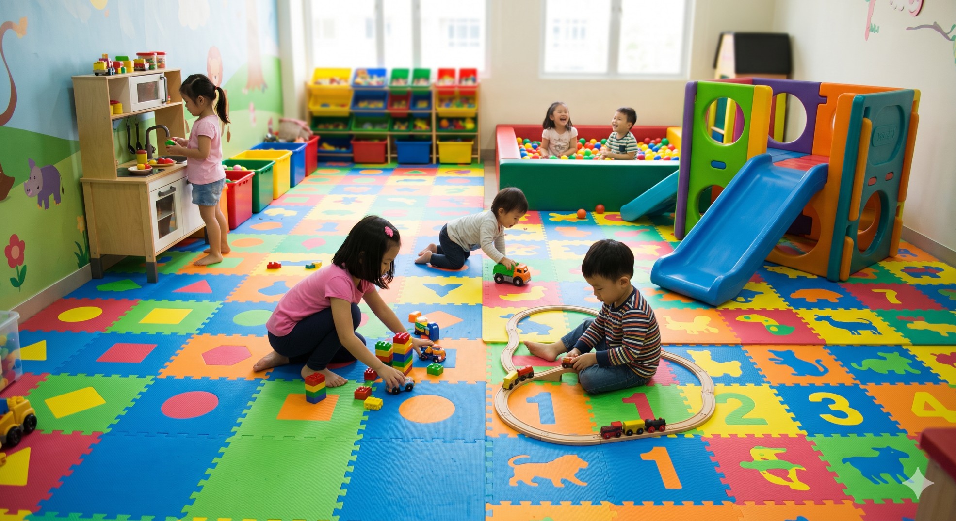 Kids Play Area (Indoor) Detail